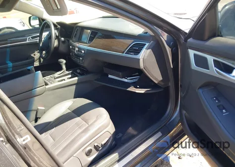 2018 Genesis G80 3.8 из США, поврежденный, VIN KMHGN4JEXJU277200